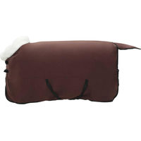 Produktbild von Syfax Pferdedecke aus Polarfleece Dunkelbraun 165 cm