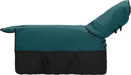 Syfax Pferdedecke Dunkelgrün und Schwarz aus Polyester 135 cm – Bild 1 von 1
