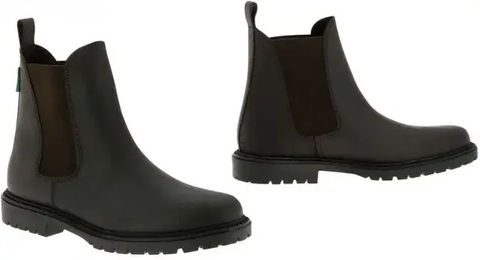 Symantec Camargue Pferdeschuhe für Kinder aus Leder Schwarz Größe 33 EU – Bild 1 von 2