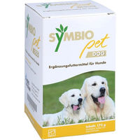Produktbild von Symbiopet Dog Ergänzungsfuttermittel Pulver für Hunde zur Unterstützung von Magen-Darm-Trakt und Immunsystem mit Probiotika 175g