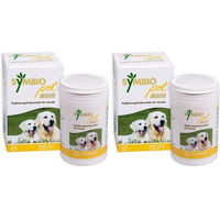 Produktbild von SymbioPet Dog Probiotika Pulver zur Unterstützung von Magen-Darm und Immunsystem für Hunde aller Altersstufen und Größen 350g