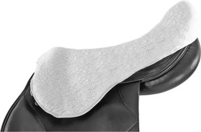Produktbild von Synthetische Dressursattelunterlage Umbria Equitazione in Weiß