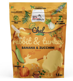 SYTA MICHA CHEF Kaninchenfutter Pute Junior Hypoallergen 15kg – Bild 1 von 1