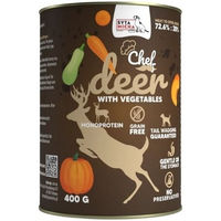 Produktbild von SYTA MICHA Chef Nassfutter Hirsch Monoprotein Getreidefrei für adulte Hunde 400 g