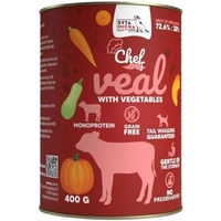 Produktbild von SYTA MICHA Chef Nassfutter Kalb mit Gemüse für Hunde Adult Monoprotein Getreidefrei 400 g