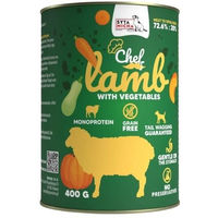 Produktbild von SYTA MICHA Chef Nassfutter Lamm mit Gemüse für adulte Hunde monoprotein getreidefrei 400 g
