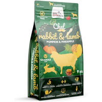 Produktbild von SYTA MICHA Chef Trockenfutter für adulte Hunde mit Kaninchen, Lamm, Kürbis und Ananas getreidefrei 9 kg