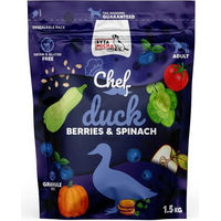 Produktbild von SYTA MICHA Hundefutter Ente Blaubeeren und Spinat getreidefrei Monoprotein für Erwachsene 15kg