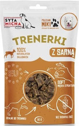 Produktbild von SYTA MICHA Hundetraining Belohnungssnack Wild Rehfleisch Monoprotein mit hohem Fleischanteil 80g