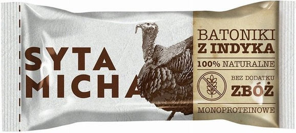 SYTA MICHA Putenriegel Monoprotein getreidefrei für Hunde 25g – Bild 1 von 1
