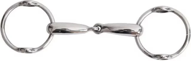 Produktbild von T de T Aufstellgebiss für Pferde mit großen Läufen aus Edelstahl in Silber
