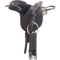 Produktbild von T de T Bardette-Reitsattel aus Leder in Schwarz oder Weiß Größe L