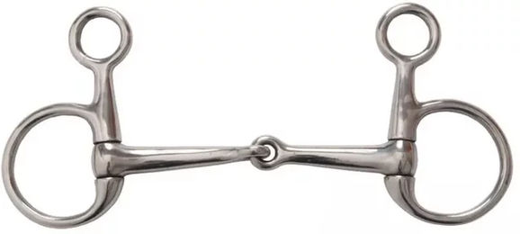 Produktbild von T de T Baucher-Gebiss für Pferde aus Edelstahl in Silber
