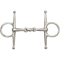 Produktbild von T de T Doppelt gebrochenes Nadelgebiss für Pferde aus Edelstahl in Silber