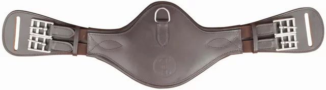 Produktbild von T de T Dressurgurt aus Leder für Pferde in Braun