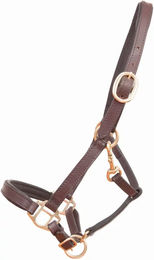 Produktbild von T de T Fohlenhalfter und Shetty Halfter aus Leder in Braun