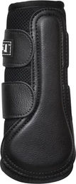 Produktbild von T de T Gamaschen aus Neopren und Mesh für Pferde Schwarz XL
