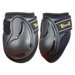 T de T Gamaschen Design Schwarz Größe L für Warmblutpferde – Bild 1 von 2