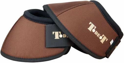 Produktbild von T de T Gamaschen Stollenschoner Kevlar Braun Größe M für Pferde
