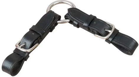 Produktbild von T de T Gebissriemen aus Leder in Schwarz