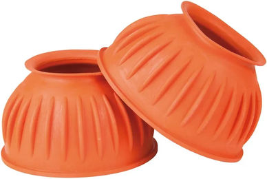 T de T Geschlossene Hufglocken aus Silikon Orange XL – Bild 1 von 1