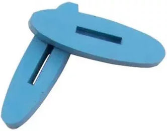 Produktbild von T de T Gummi Stopper Blau für Pferde Trensen und Gebisse