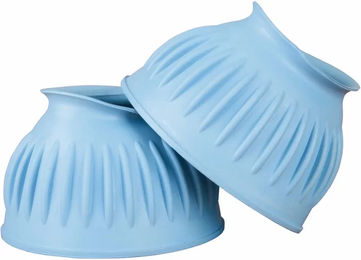 T de T Hufglocken aus Silikon Blau Geschlossen – Bild 1 von 1