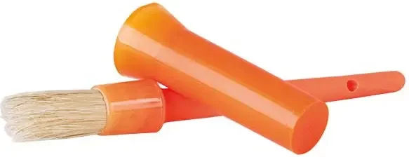 T de T Hufpflege Set mit Hufpinsel aus Kunststoff und Topf in Orange für Pferde – Bild 1 von 1