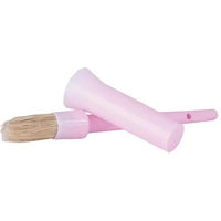 Produktbild von T de T Hufpflege Set mit Hufpinsel aus Kunststoff und Topf in Rosa für Pferde