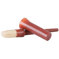 Produktbild von T de T Hufpinsel mit Kappe dunkelbraun 22 cm