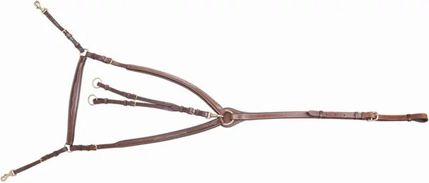 Produktbild von T de T Jagdgeschirr aus Leder in Braun für Pferde