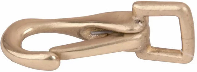 Produktbild von T de T Karabiner für Pferde aus Metall in Gold oder Gelb