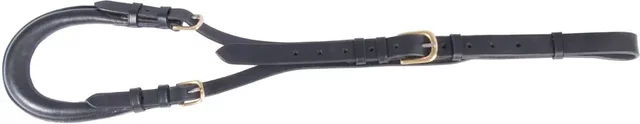 Produktbild von T de T Kruppe für Pferde aus Leder in Schwarz