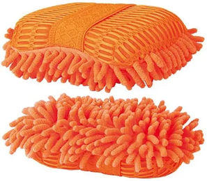 Produktbild von T de T Mesh-Mikrofaserschwamm aus Polyester in Orange