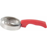 Produktbild von T de T Metallstriegel TDET Metallic Rund Rot