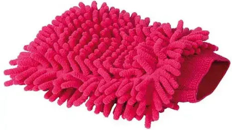 T de T Mikrofaser Putzhandschuh Rosa 20 x 13 cm – Bild 1 von 2