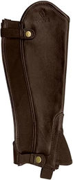 Produktbild von T de T Mini-Chaps aus Leder Unisex Schwarz oder Braun XXL