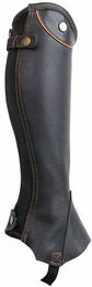 T de T Minichaps aus Leder Schwarz Größe M Unisex – Bild 1 von 1