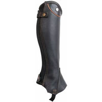 Produktbild von T de T Minichaps aus Leder Schwarz Größe M Unisex