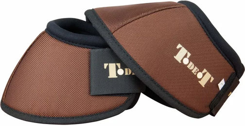 Produktbild von T de T Offene Hufglocken Klauenschutz aus Kevlar Braun Größe S