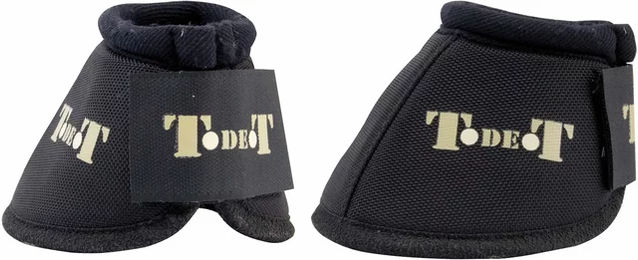 Produktbild von T de T Offene Hufglocken Klauenschutz aus Kevlar Schwarz Größe S