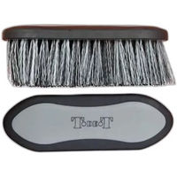 Produktbild von T de T Pferdebürste aus Synthetik in Schwarz und Grau