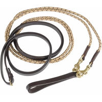 Produktbild von T de T Pferdezügel aus Leder in Schwarz oder Braun