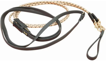 Produktbild von T de T Pferdezügel aus Seil in Schwarz oder Beige