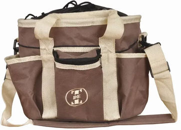 Produktbild von T de T Putztasche aus Stoff in Braun Größe L für Sattelzubehör