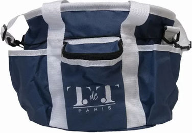 Produktbild von T de T Putztasche für Sattelzubehör aus Stoff in Blau Größe L