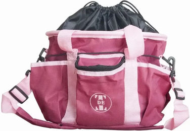 Produktbild von T de T Putztasche für Sattelzubehör aus Stoff in Rot Größe L