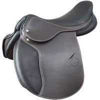 Produktbild von T de T Quercy Gemischter Reitsattel aus Leder in Braun und Schwarz