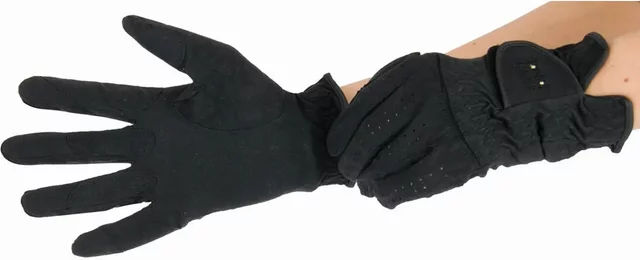 Produktbild von T de T Reithandschuhe für Kinder Schwarz Größe 12 Jahre