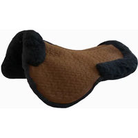 Produktbild von T de T Sattelpad Kontur des Sattels aus Leder in Braun
